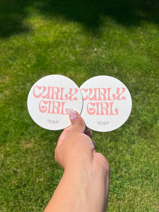 TCGM Curly Girl Coaster